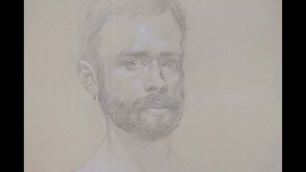 Silverpoint paso a paso: retrato con modelo en Atelier Mesones (Remi Cárdenas)