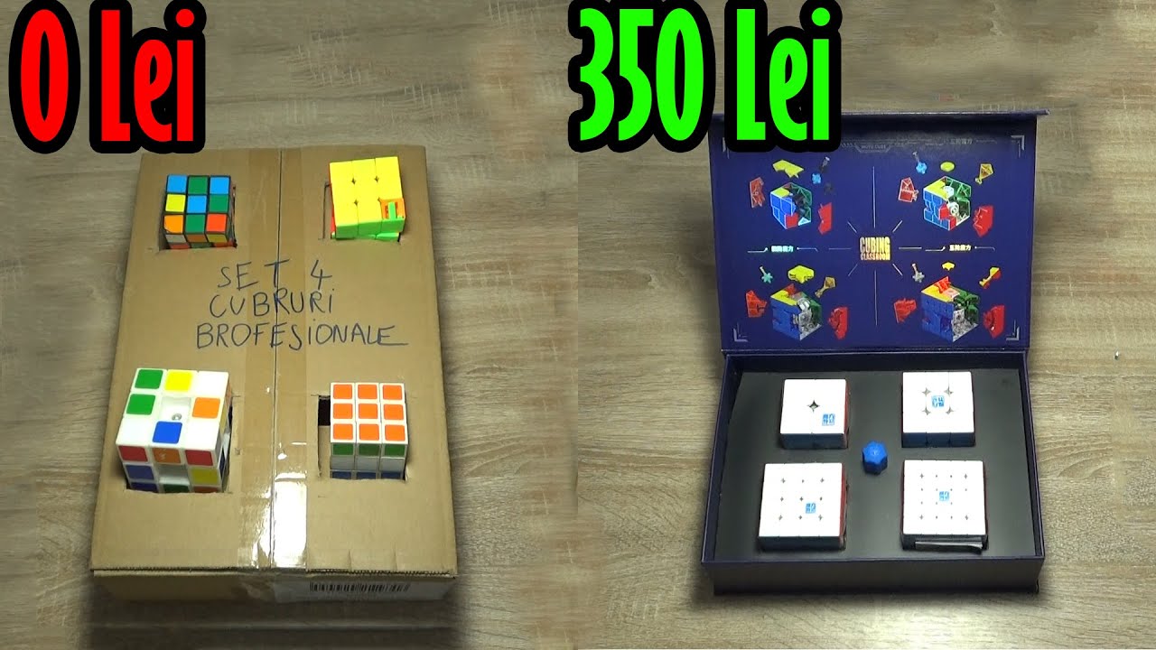 SET DE CUBURI de 0 LEI vs SET DE CUBURI de 350 LEI #jucarii #jucariicopii