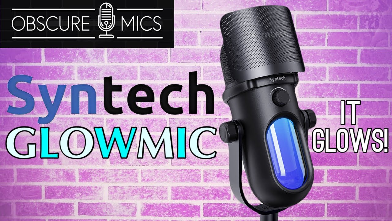 This Thing Glows!  Everything That Glows Is Gold - Syntech Glow Mic - A USB Condenser&hellip;That Glows