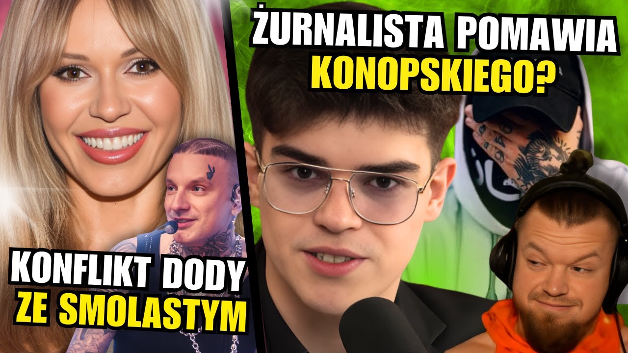 KONOPSKI ATAKOWANY PRZEZ ŻURNALISTĘ, KONFLIKT DODY ELEKTRODY OJEJ | WARDĘGA LIVE