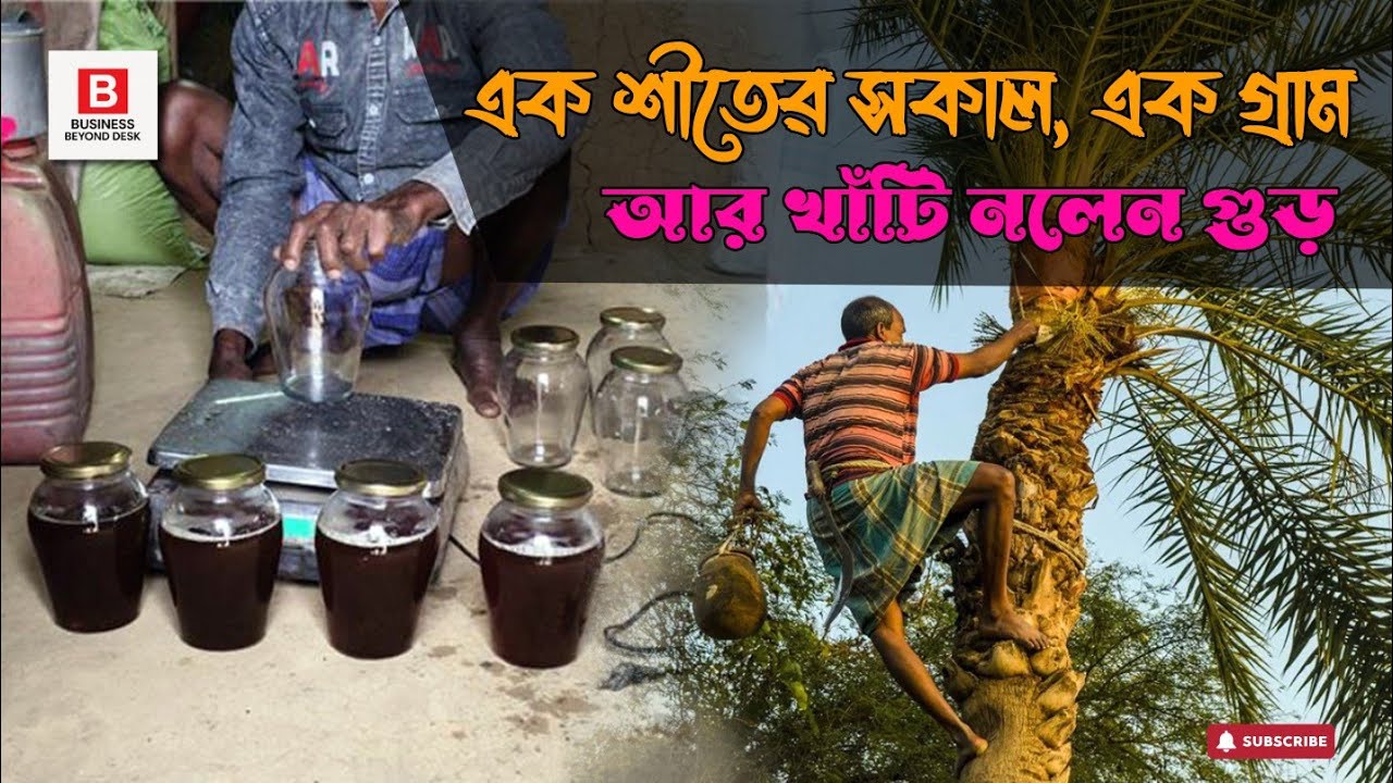 এক শীতের সকাল, এক গ্রাম, আর খাঁটি নলেন গুড়