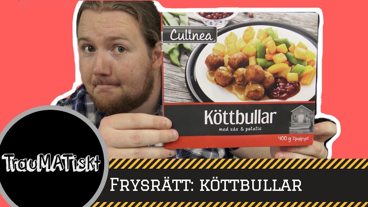 Frysrätt med köttbullar och potatis - Testar färdigmat