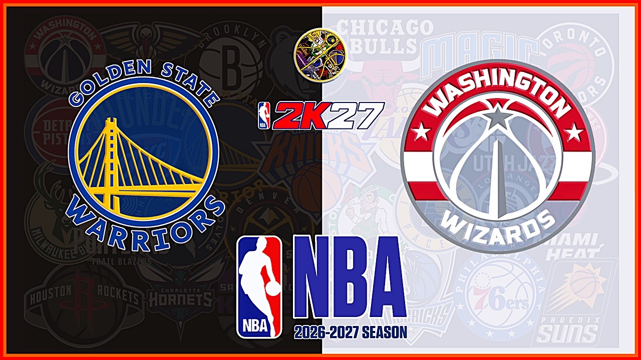 Golden State WARRIORS vs Washington WIZARDS | 19 сент. 2026 г. | Симуляция NBA 2K27 |