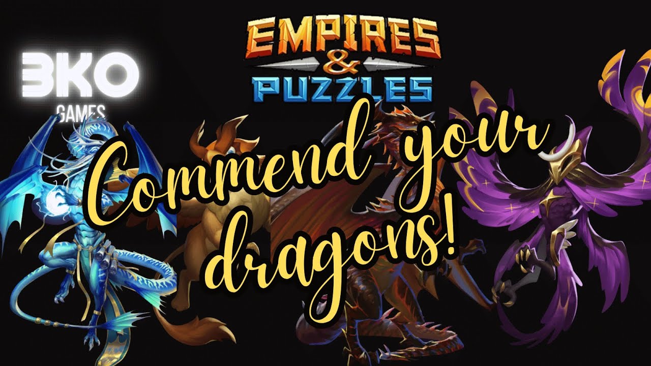 Empires & Puzzles - What are Dragon Hearts? Commend your extra dragons for bonus summons!