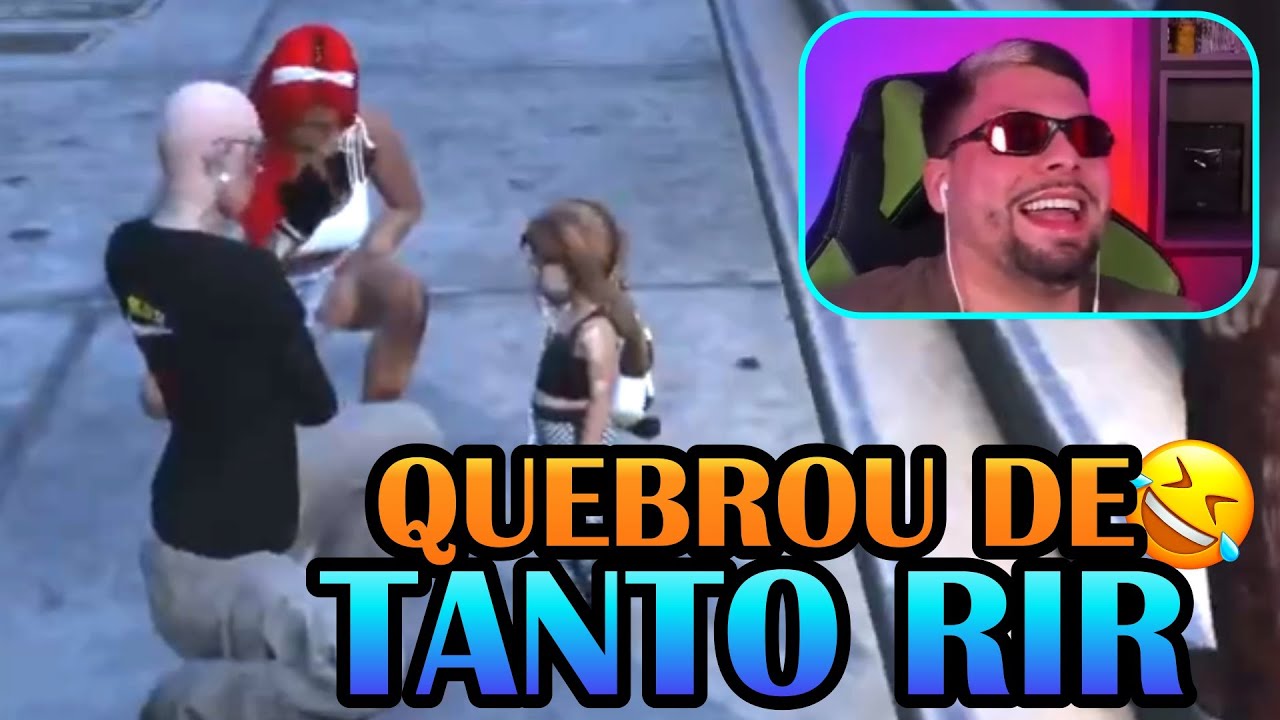 PUDIM SE ESCANGALHA DE RIR COM A CARECA DA PRAÇA | COMPLEXO - GTA-RP