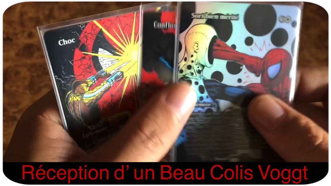 Colis Voggt : Je Réceptionne Encore de Bien Belles Cartes