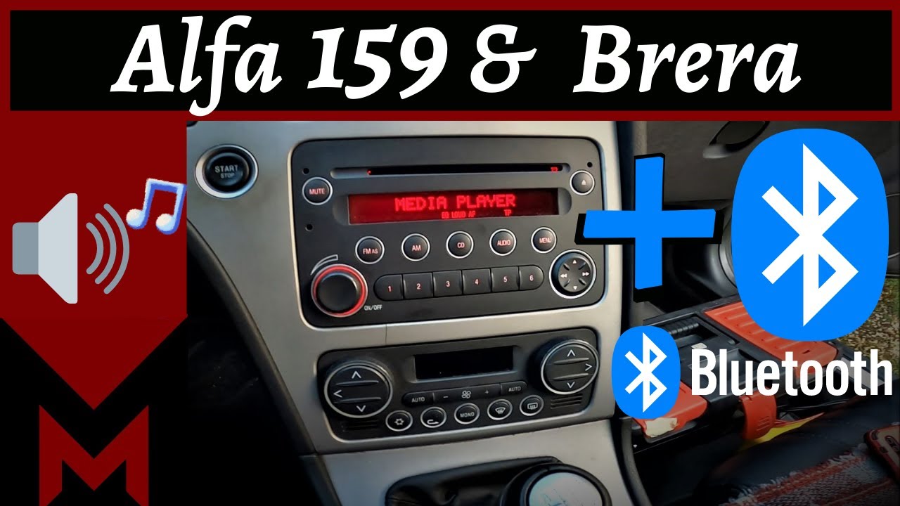 Installer Ajouter un Module Bluetooth sur Alfa Romeo 159 🍀 Brera 🍀 Spider 🍀 MECA Maniaque 🔧
