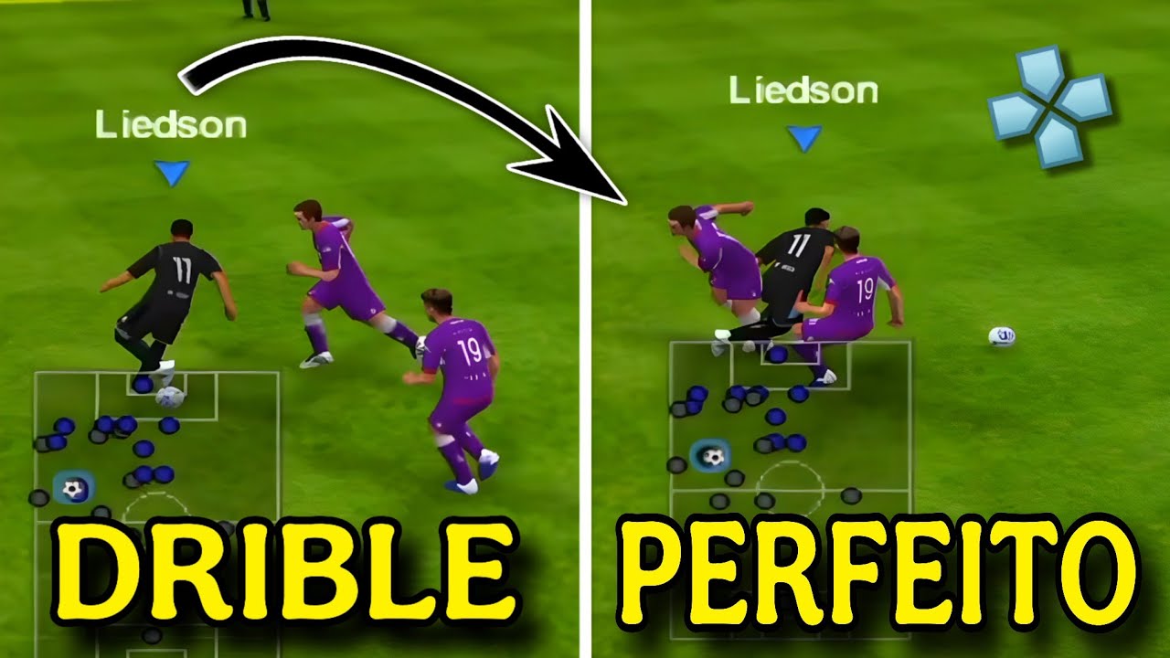 Aprenda a DRIBLAR de VERDADE no RUMO AO ESTRELATO de PES PPSSPP