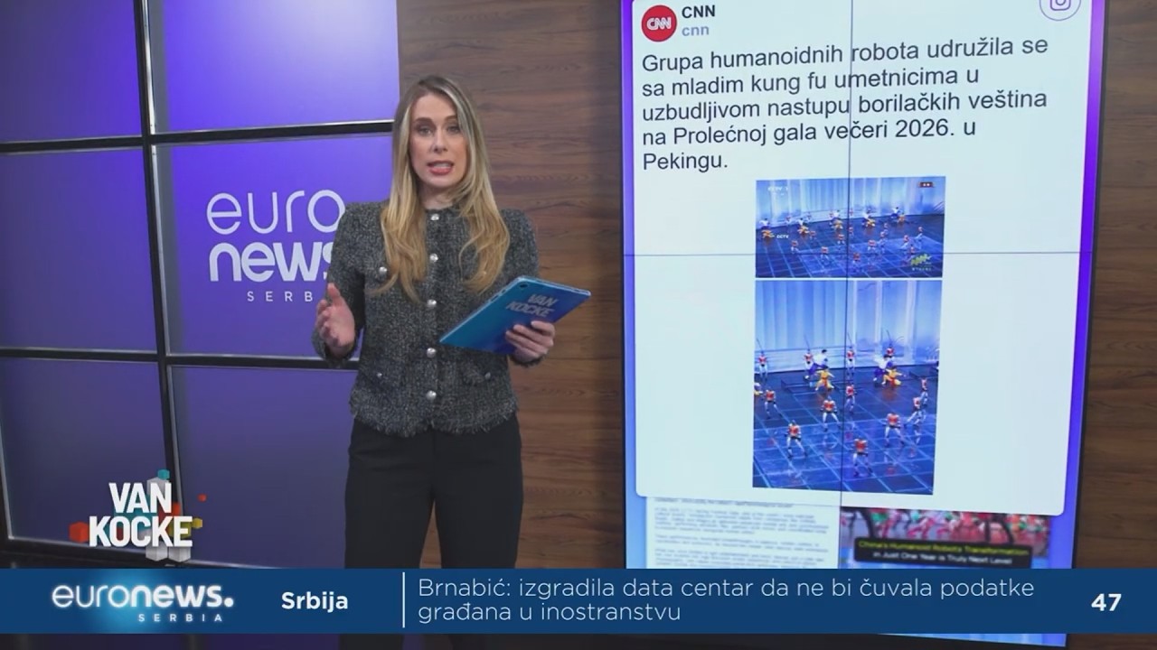 Robotski kung fu spektakl - Kina podiže ulog | Van Kocke