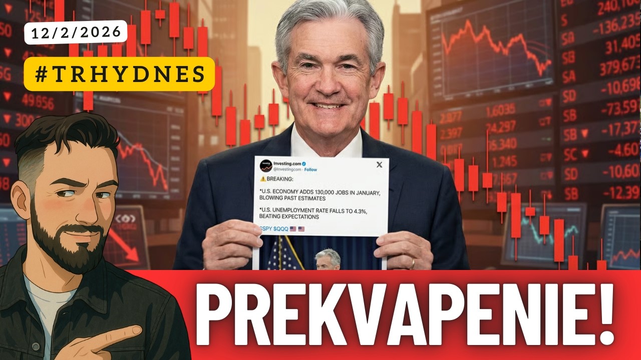 Toto investori nečakali - Z trhu práce prišlo veľké prekvapenie! #TRHYDNES