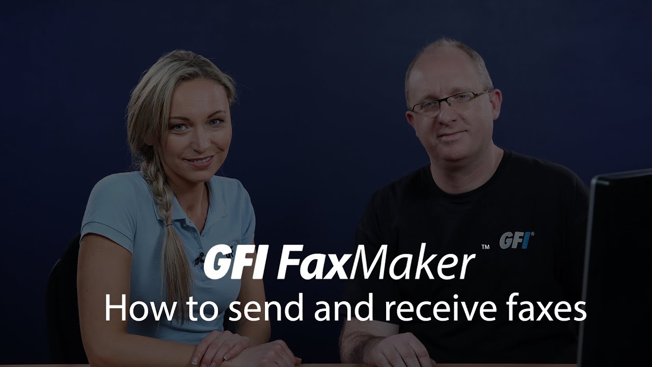 How to send and receive faxes with GFI FaxMaker