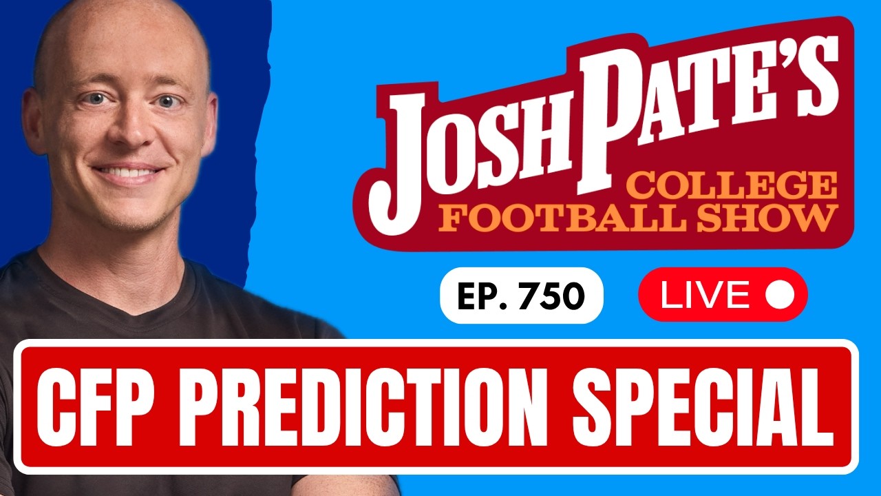 CFP & Conference Prediction Show | Pate vs Brandon Walker Reaction | Top 25 Rankings Released