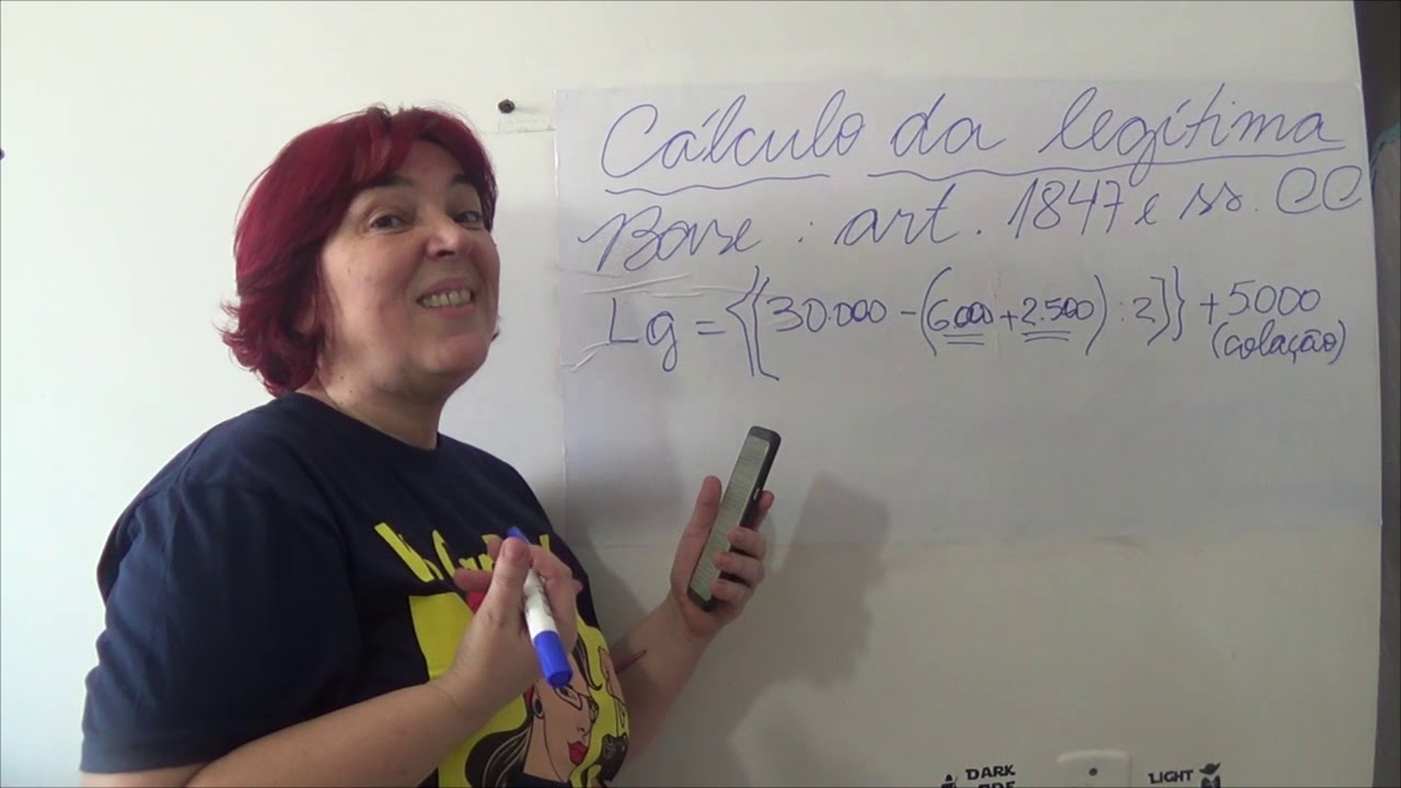 [DIREITO COM ELAS] Aula 22 - Cálculo de Legítima [MCDDS]