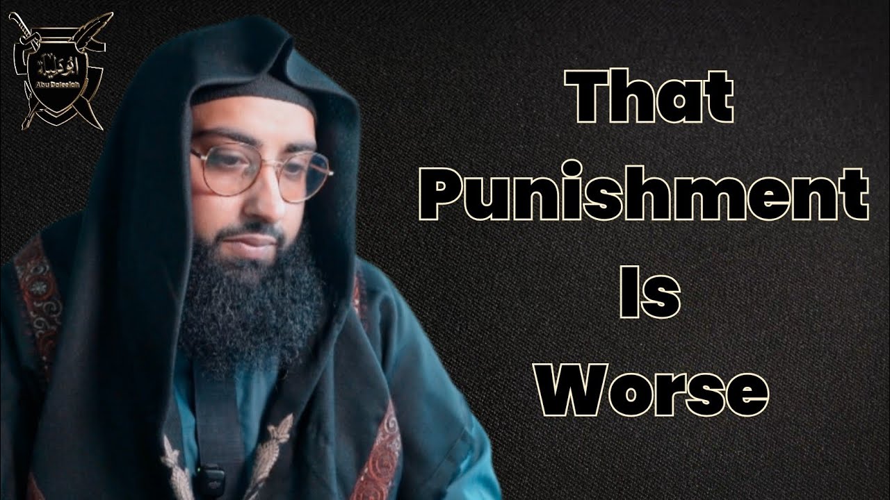 The punishment for SHIRK is WORSE!