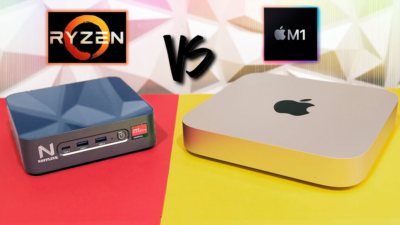 Mini PC vs Mac Mini. Ryzen 9 5900HX Nofflink Mini PC Review.