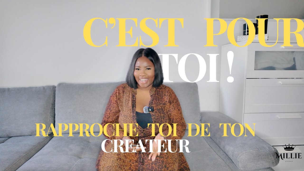 Femme Rapproche Toi De Ton Créateur