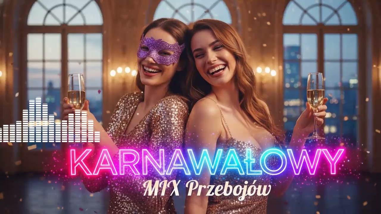 Karnawałowy Mix Hitów Non Stop 2026 🎭🔥 Polska muzyka | Mega zabawa całą noc