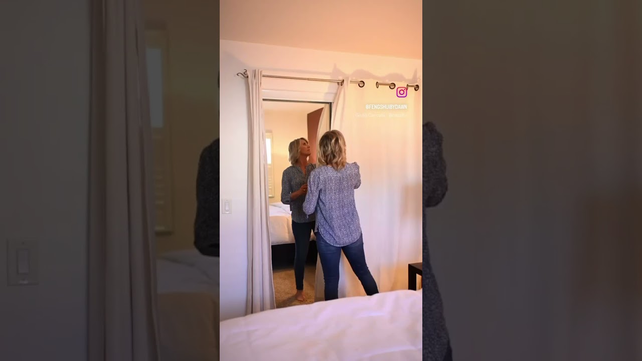Want an easy FIX for mirrors facing the bed to give you BETTER sleep & HEALTH? 