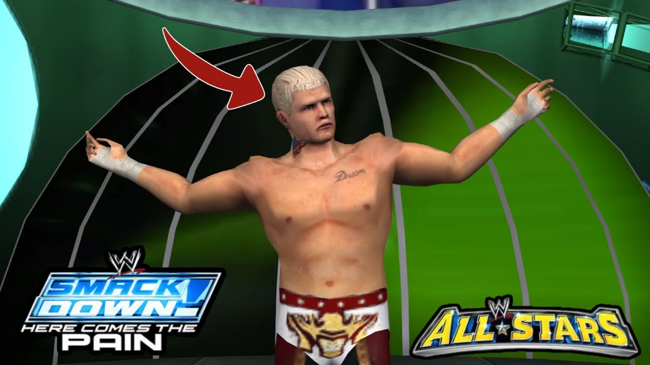 WWE Here Comes The Pain BUT MODDED! (New Wrestlers, Arenas & Moves)