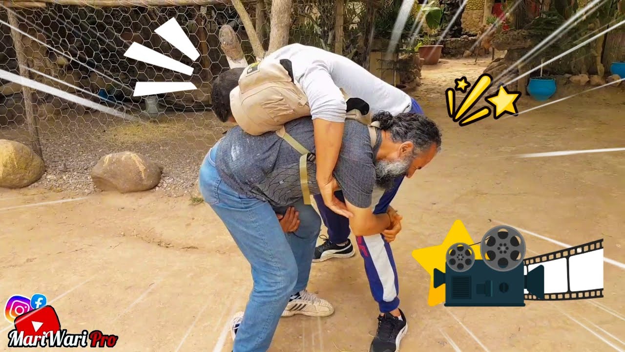 فيلم قصير : واحد الكاردكور ما بغاش يخلي رشيد يدخل و السبب ... 😂😂 Nador Pro Film