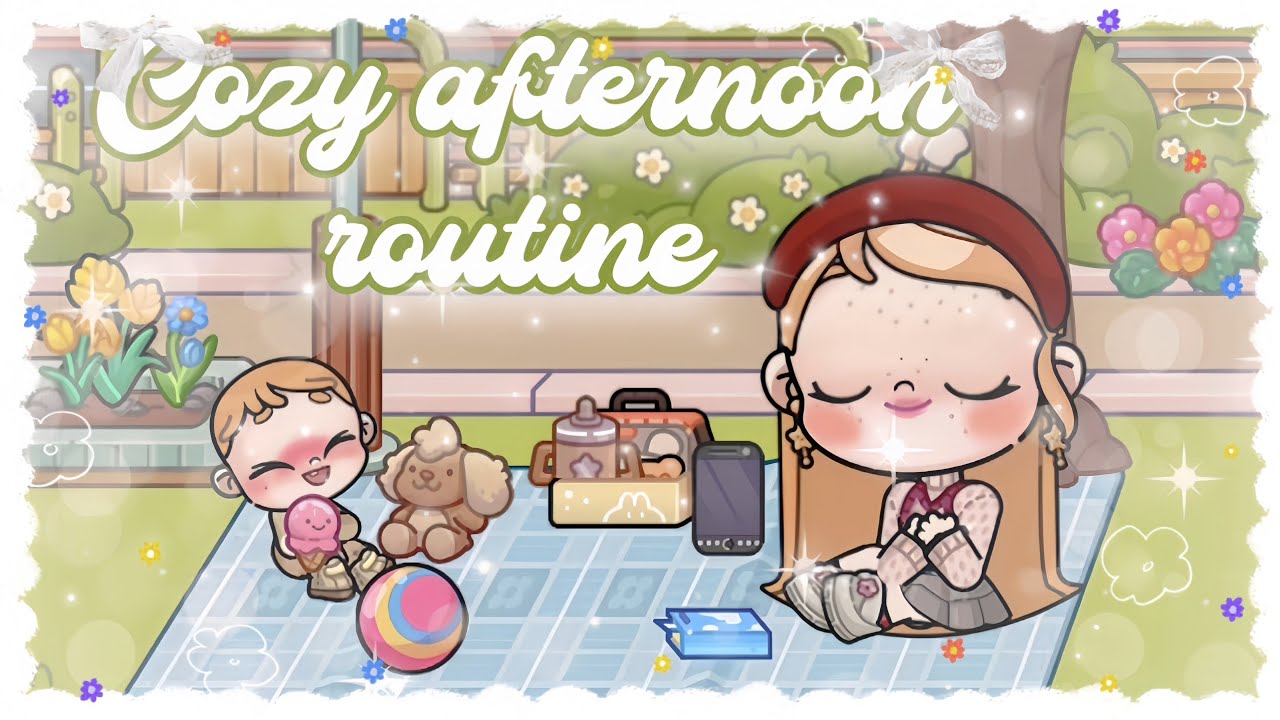 *AESTHETIC *⊹  ˖Cozy afternoon routine𐔌՞. .՞𐦯//Avatar World//Rotinas e histórinhas// com voz ✨️