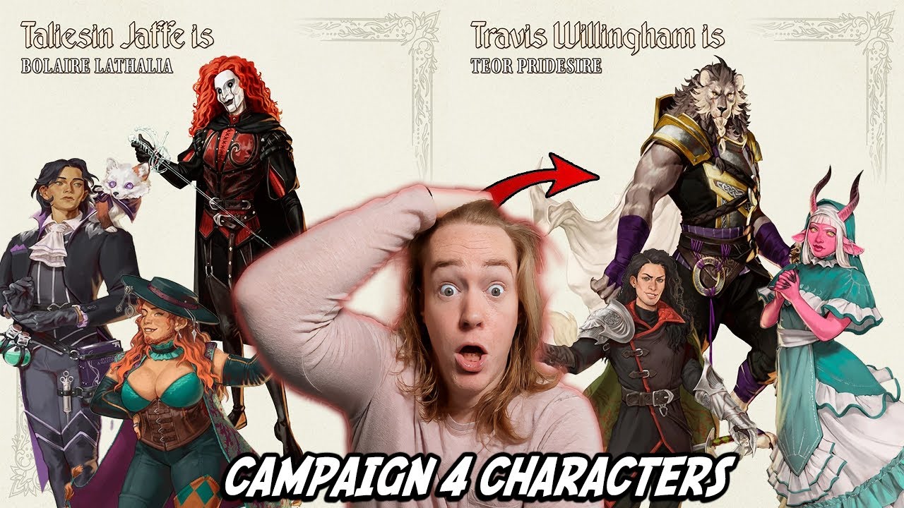EVERY Character In Critical Role Campaign 4