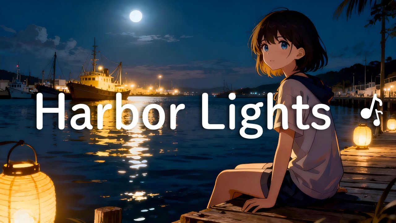 Harbor Lights 🌊 | Chill Lofi Under the Night Sky
