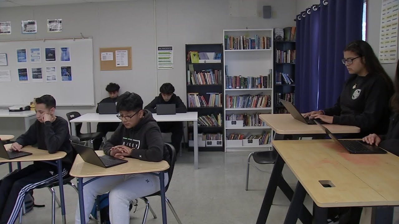 Oakland middle school students beating the odds in math, English