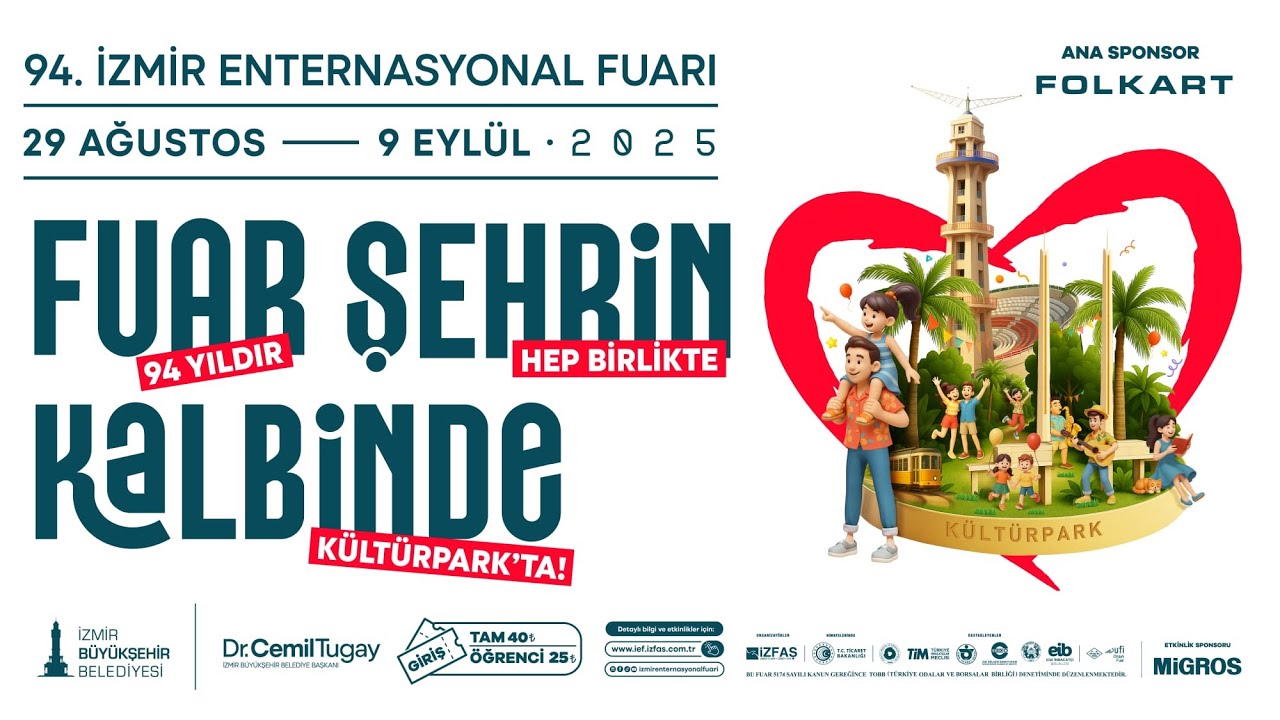 94. İzmir Enternasyonal Fuarı Açılış Töreni