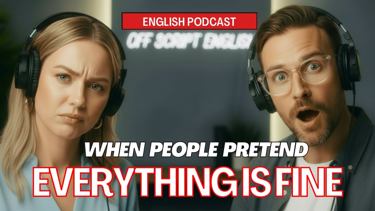 When People Pretend Everything Is Fine