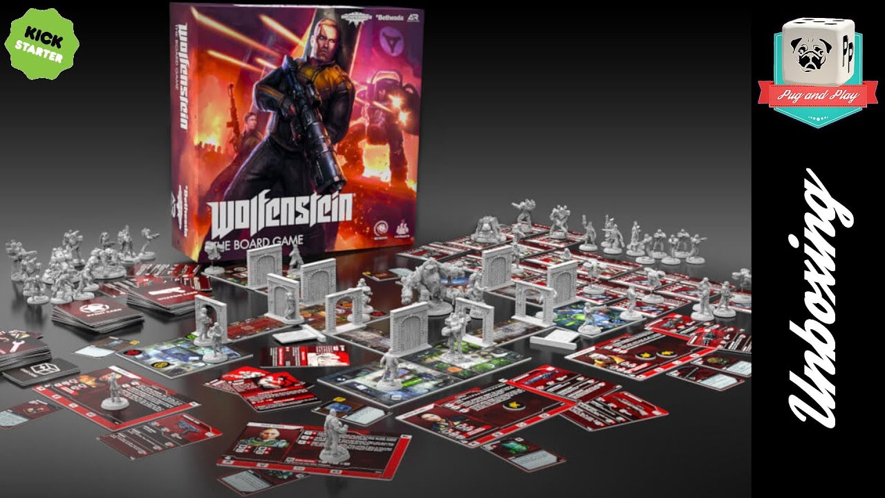 [Unboxing] Wolfenstein the board game (prototype) - Alors, on ouvre la boite?