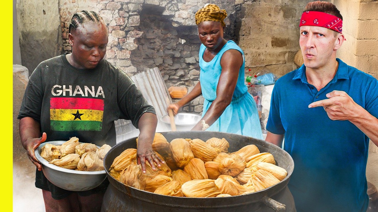 &iexcl;Sobreviviendo 24 horas con comida africana!