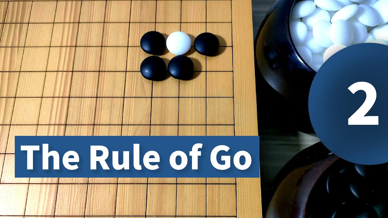 Basic Rule of Go #2 Liberty - Weiqi Go Baduk Lecture