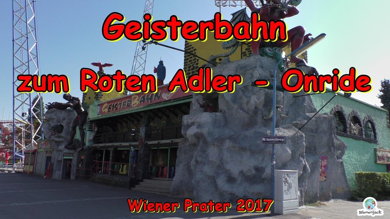 Geisterbahn zum Roten Adler - Onride - Wiener Prater 2017
