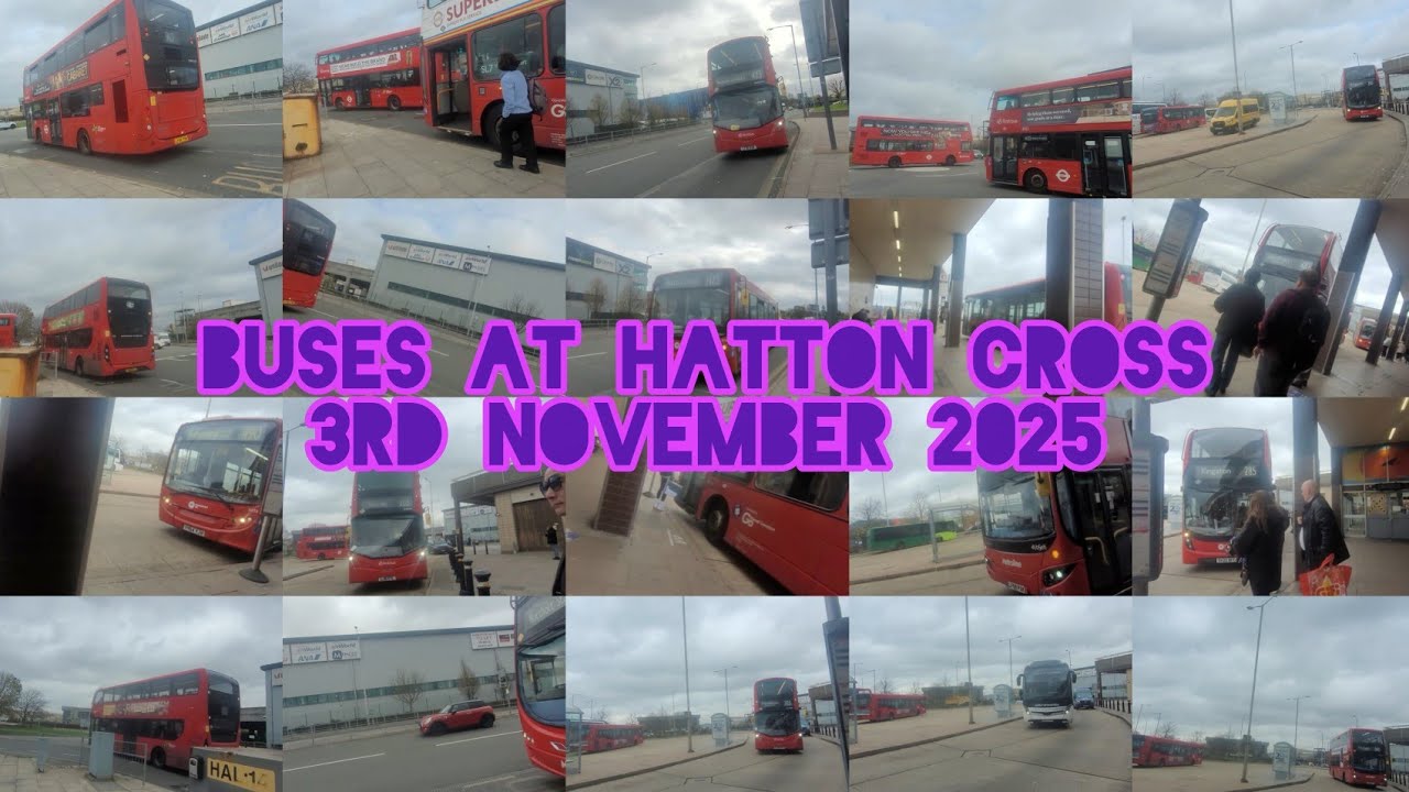 Buses At Hatton Cross | 3rd November 2025