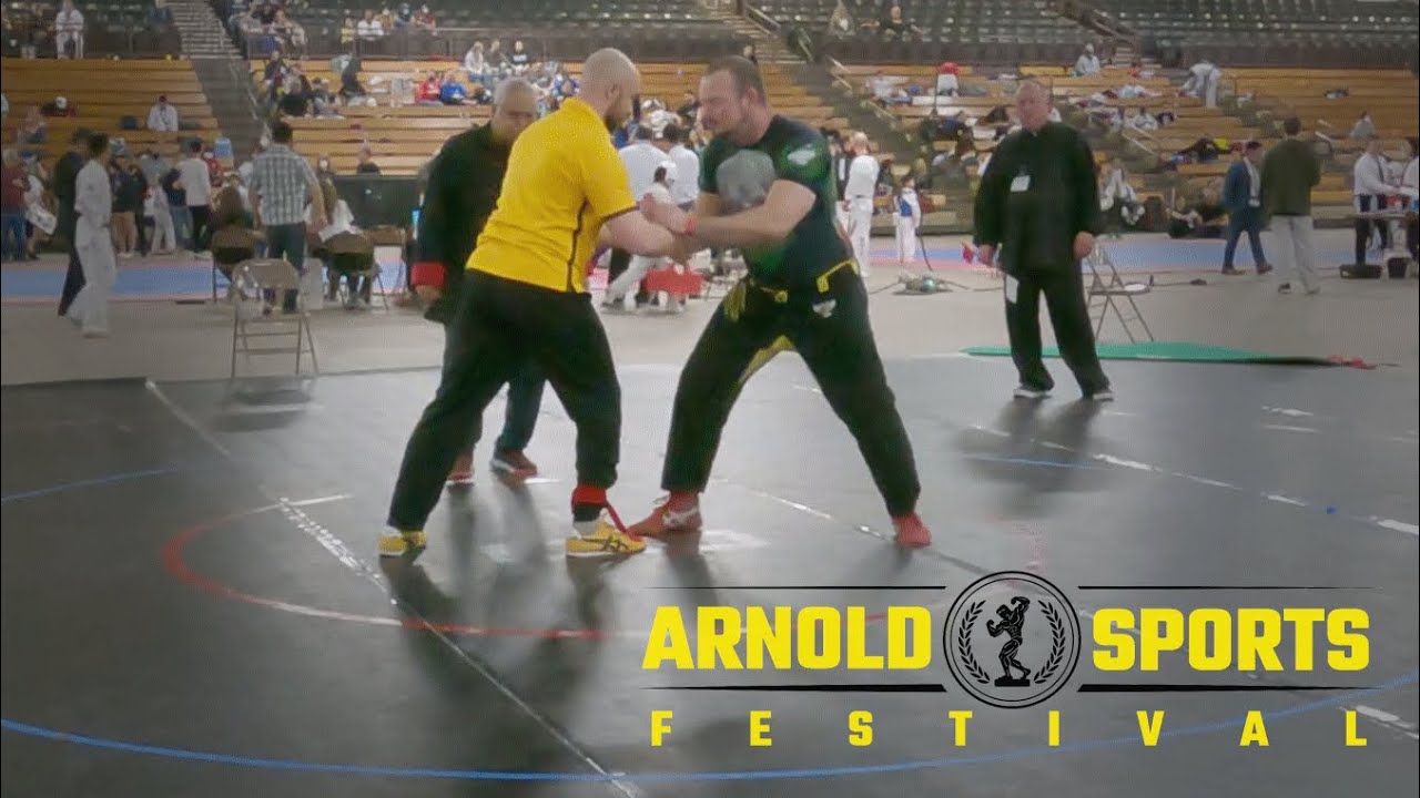 Moving Step Tuishou - World Heavyweight Taiji Championship 太极拳推手