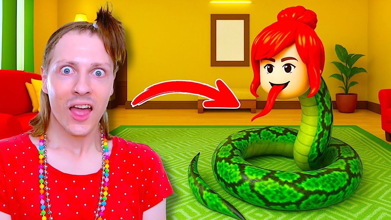 JE DEVIENS UN SERPENT GÉANT ! 🐍😱 (Roblox Serpentard) - Nadège Candle