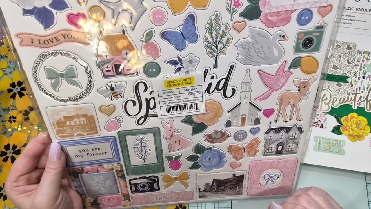 American Crafts Vault Sale Haul | Long Flip Through