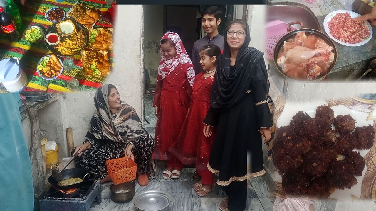 Sub Logon Ne Pakode Bahut Pasand Key|FTAR DAWAT| Apne Bade Bhai Ki Iftar Karwai | Sama Village Vlogs