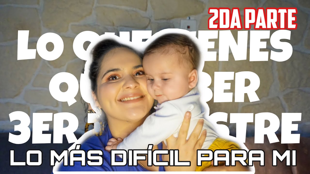 Lo mas dificil de mi 3er periodo de EMBARAZO, lo que necesitas saber *Paty Picot en Paris*