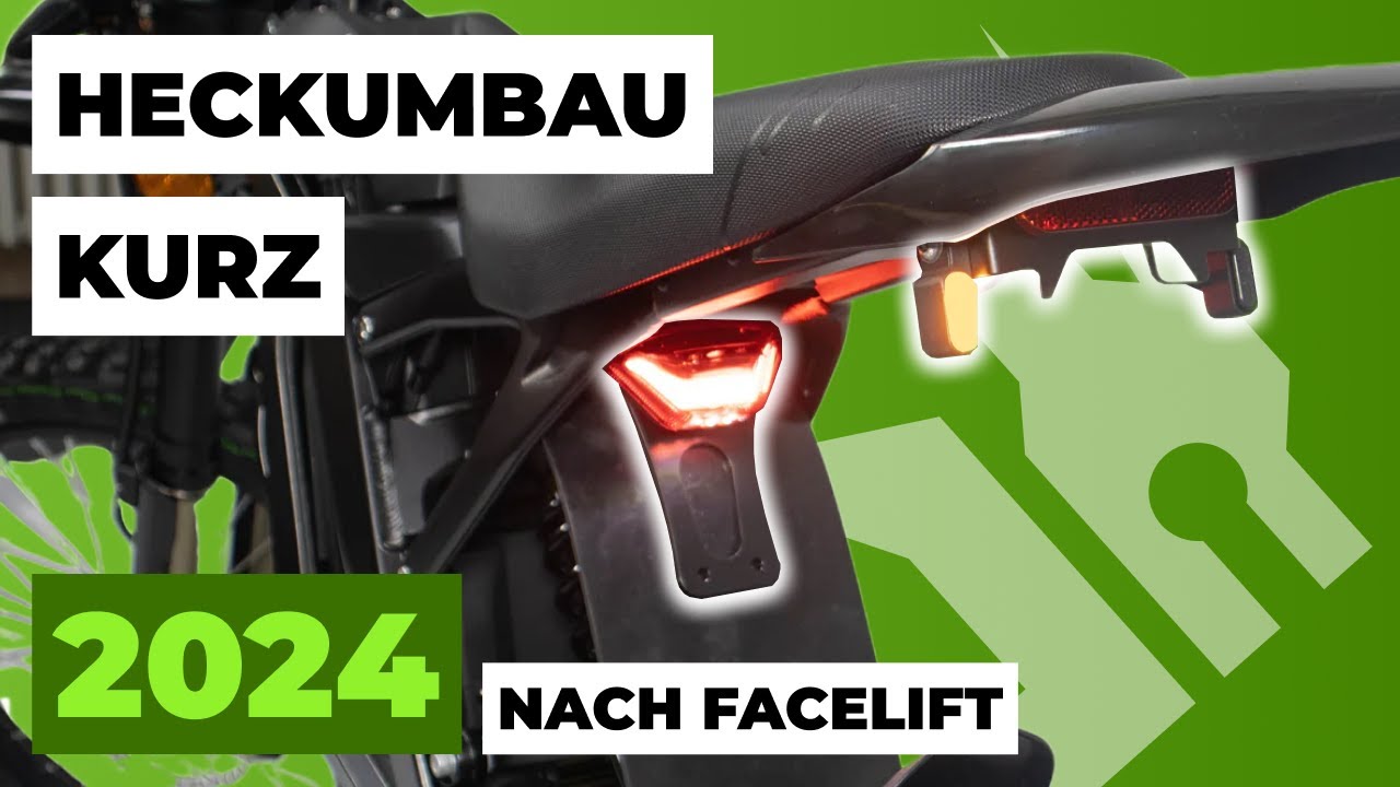SURRON Heckumbau kurz (2024er Version | Nach Facelift) | SURRON Light Bee Tuning Tutorial