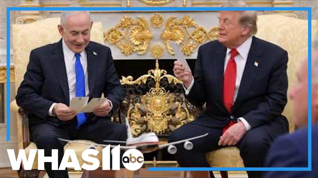 Trump, Netanyahu meet at White House to discuss Iran war
