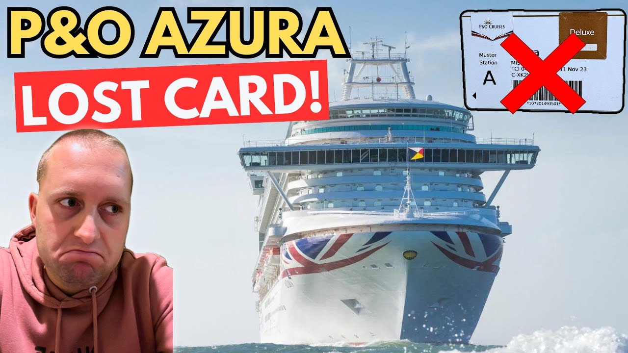 LOST Cruise Card on P&O Azura: Can We Get off the Ship?!