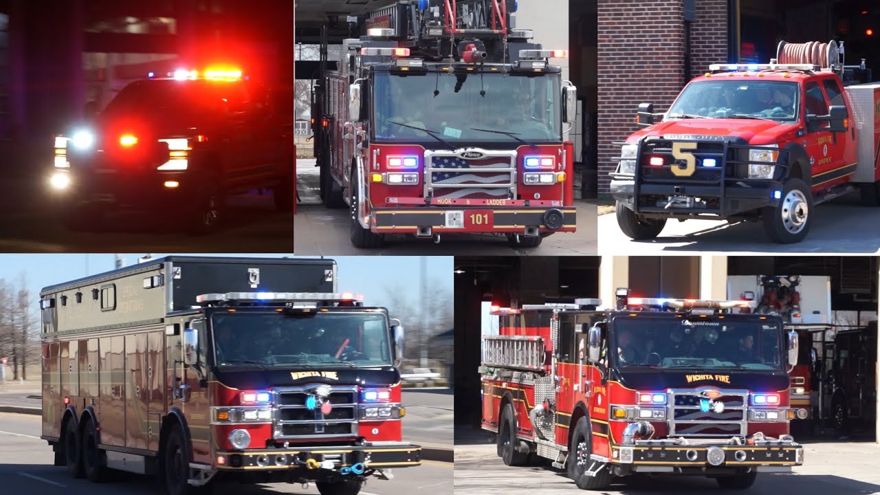 Wichita, Kansas Fire Department Response Compilation
