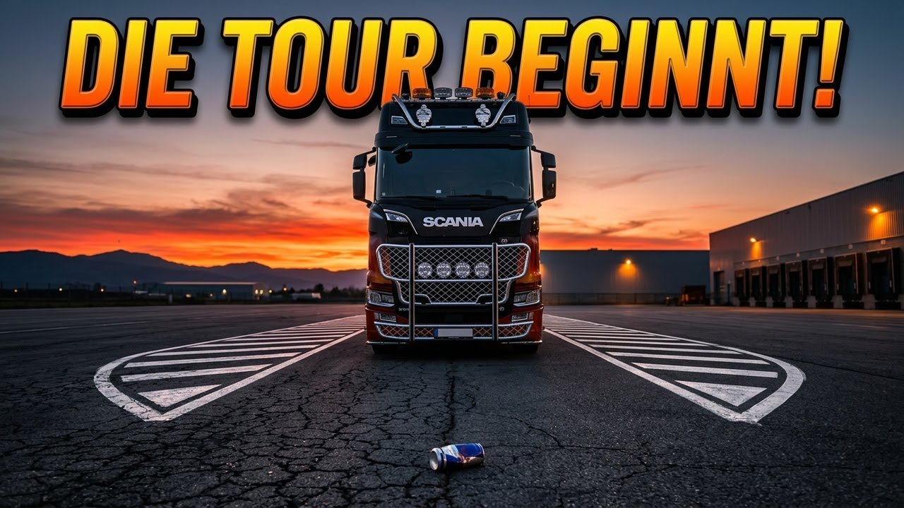 Live on Tour mit  Markus  - Eurotruck Simulator 2  -  Folge 1