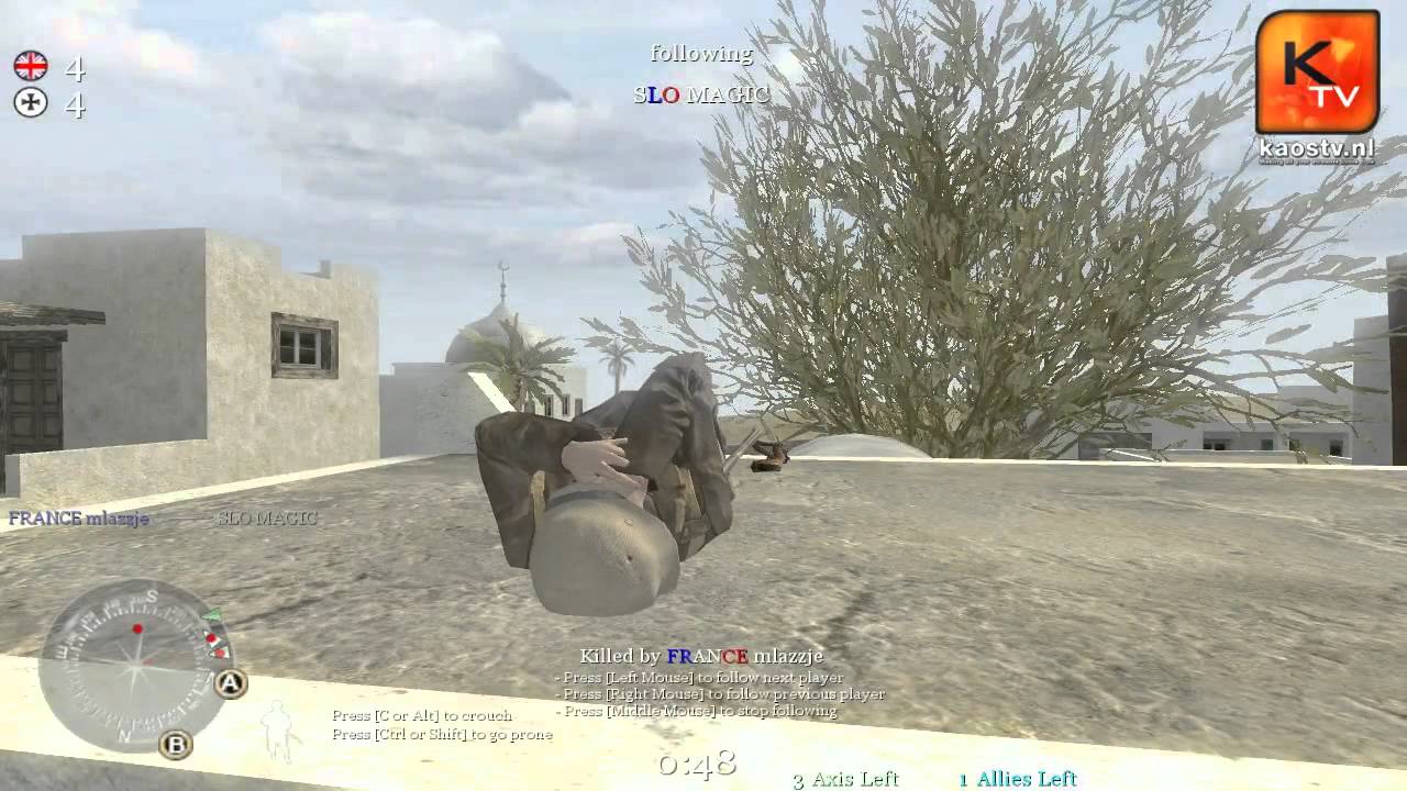 [CoD2] France vs Slovenia Map1 - Clanbase Nation Cup
