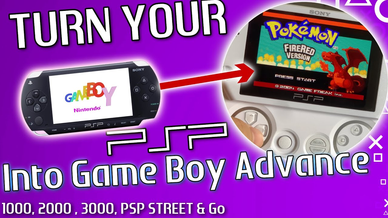 Вот как превратить вашу PSP в Game Boy Advance!