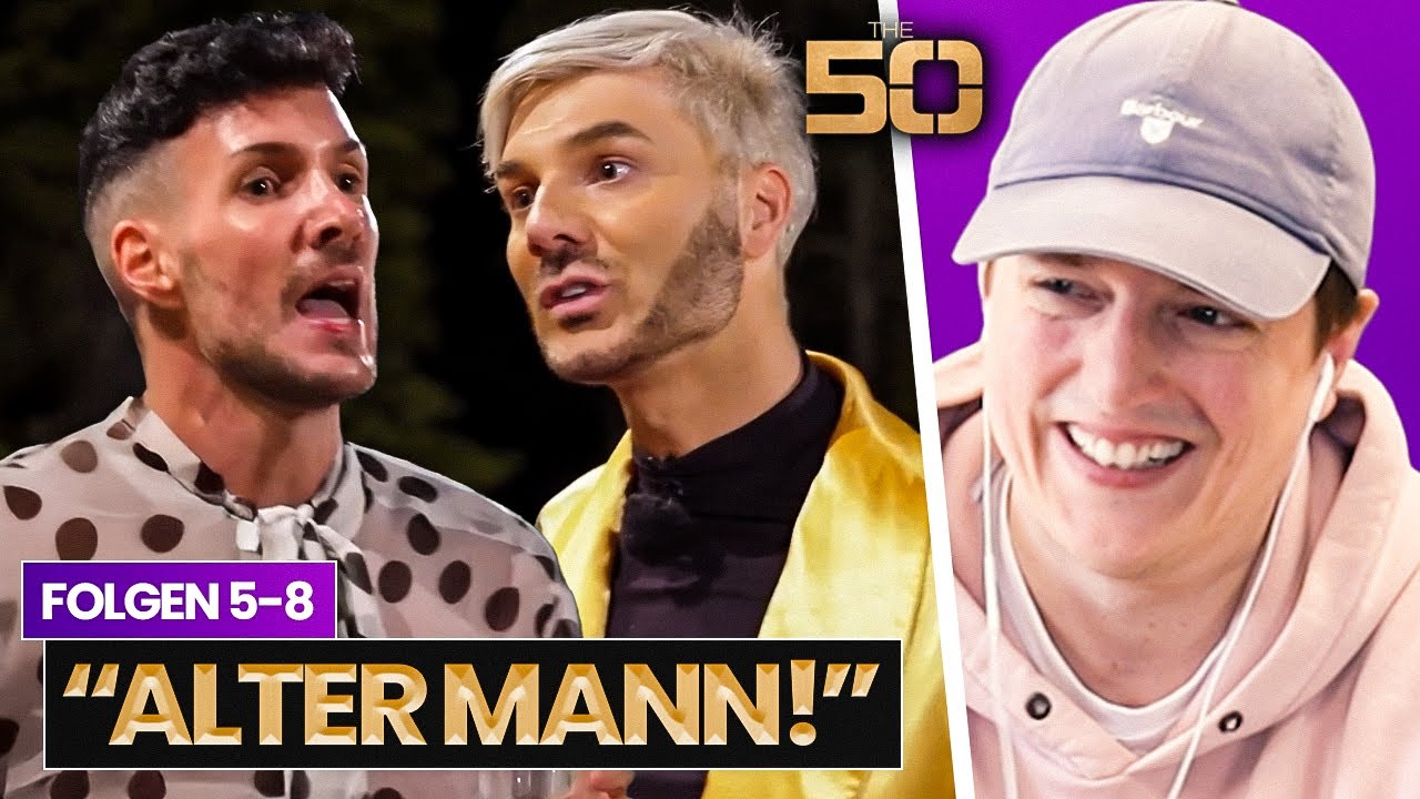 &bdquo;DU BIST EIN ALTER MANN!&ldquo; 👴🏼😡 | THE 50 Staffel 2 (Folge 5-8 Reaktion)