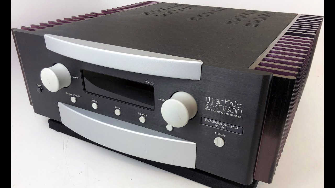 The Mark Levinson No. 383 Integrated Amplifier
