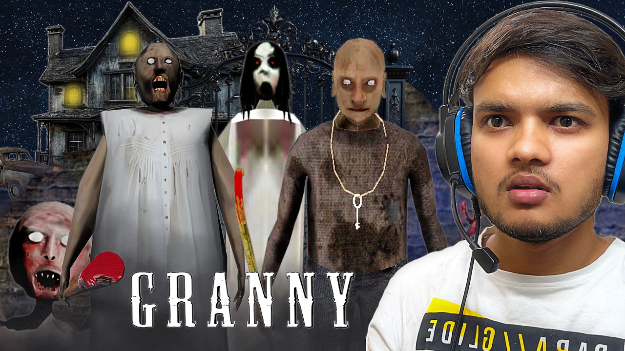 🔴HORROR GRANNY GAME🔥 #granny #shortslive #granny #shorts #live #gaming #zoneout